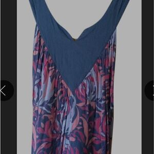 Anthropologie Flowy Tunic Tank Top